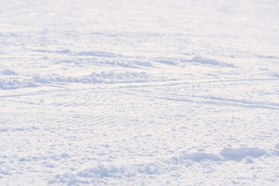 Full frame shot of snow