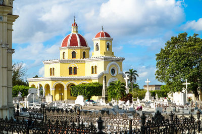 View of buildings in city