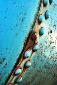 Full frame shot of rusty metal