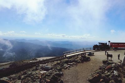 Panoramic view of landscape against sky