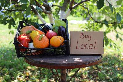 Fruits on tree