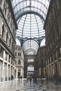 People in galleria umberto