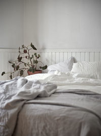 View of bed in bedroom