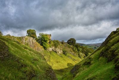 Panoramic view of landscape against sky