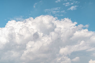 Low angle view of clouds in sky