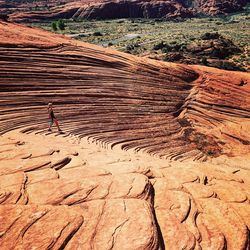 Scenic view of desert