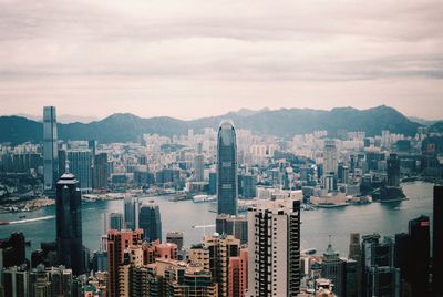 Cityscape against sky