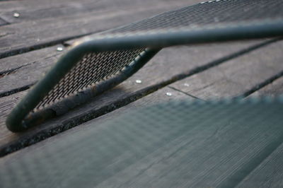 High angle view of wet bench