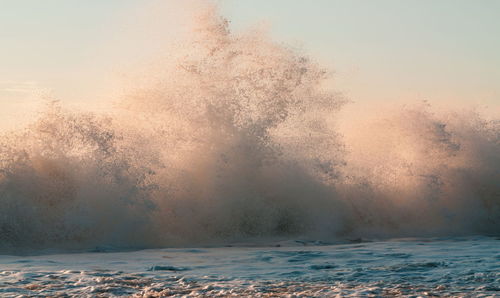 Waves details in the black sea.batumi. georgia