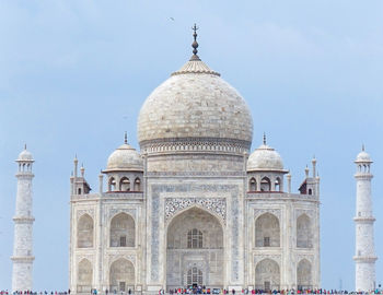 View of cathedral against clear sky