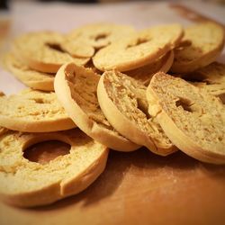 Close-up of cookies