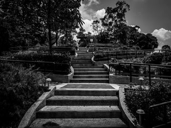 Low angle view of staircase