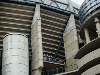 Low angle view of modern building