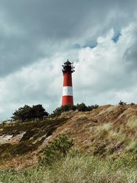 Lighthouse against sky