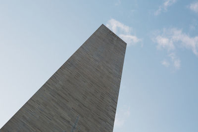 Low angle view of historical building against sky