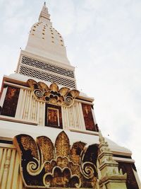 Low angle view of church