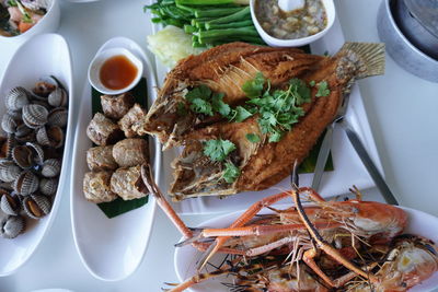 Close-up of food in plate