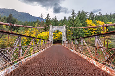 View of bridge against sky