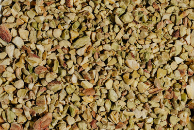 Full frame shot of green leaves