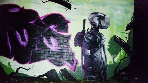 Low angle view of birds flying in sky