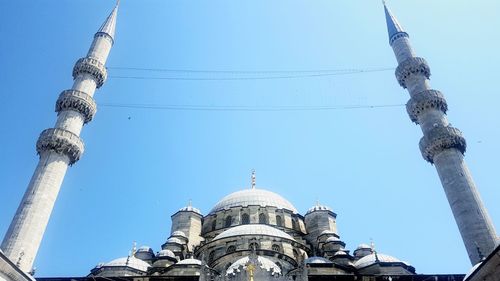 Low angle view of sultan ahmed mosque