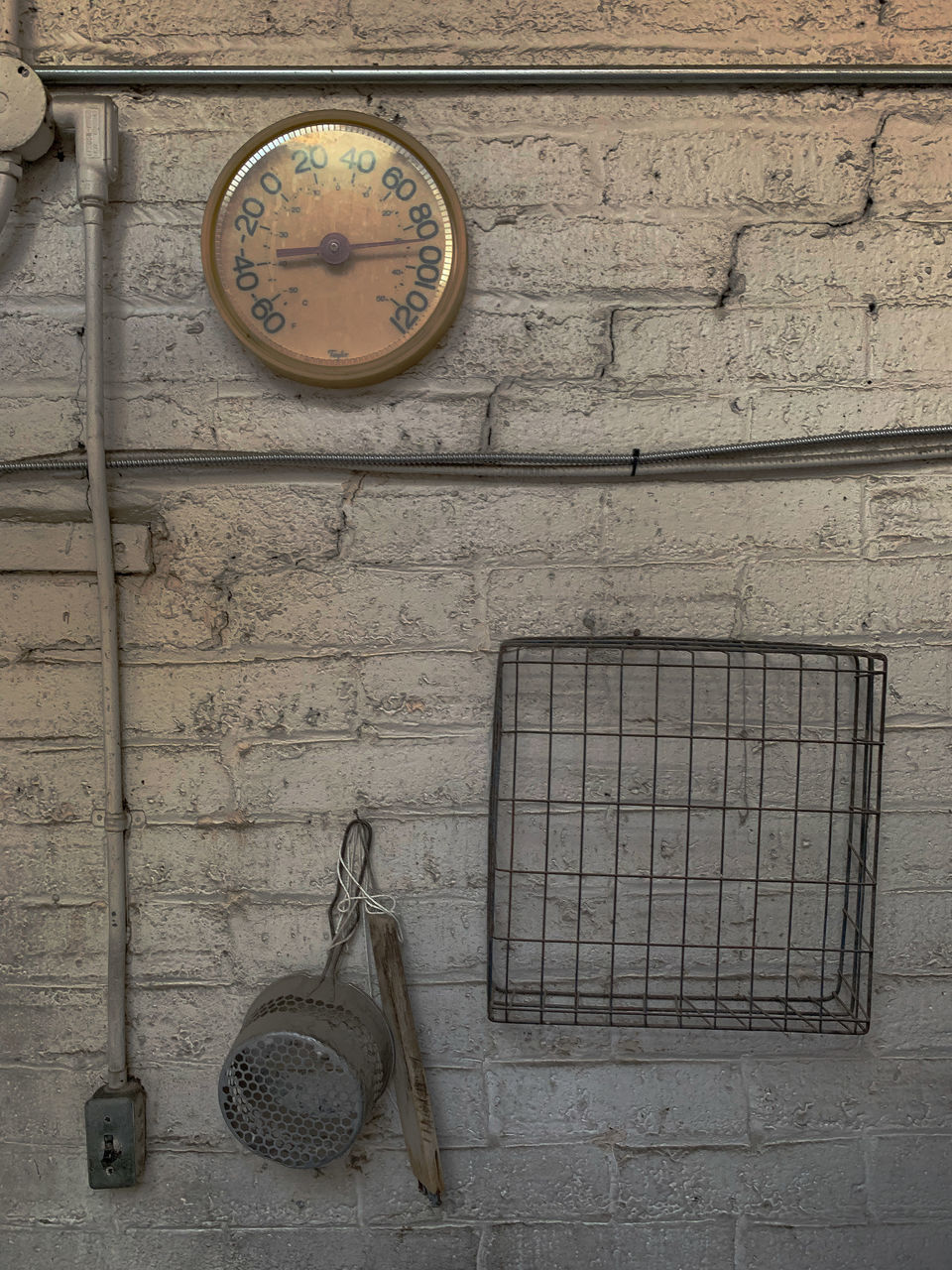 wall, iron, no people, wood, wall - building feature, clock, metal, time, indoors, ancient history