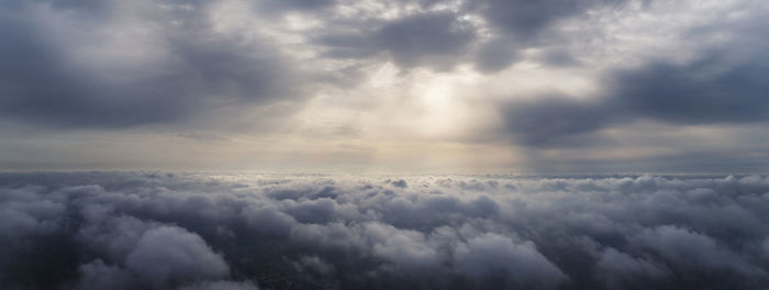 Scenic view of cloudscape against sky