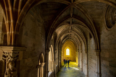 Interior of church