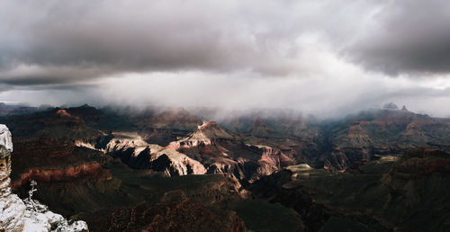 Grand canyon natural park, usa. panoramic view.