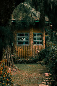 Exterior of old building