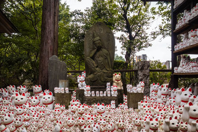 Sculpture of buddha statue in temple