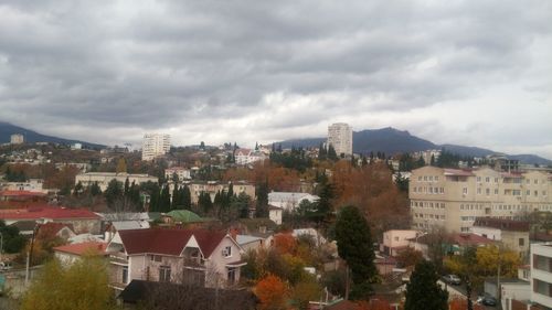 Cityscape against sky