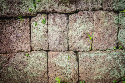 Full frame shot of brick wall