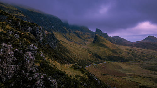 The quiraing, isle of skye.