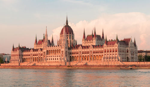View of buildings at waterfront