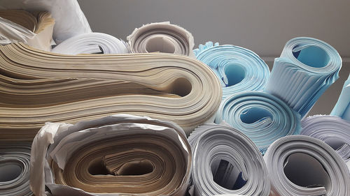 Full frame shot of pipes