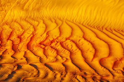 Full frame shot of sand