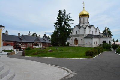 View of church