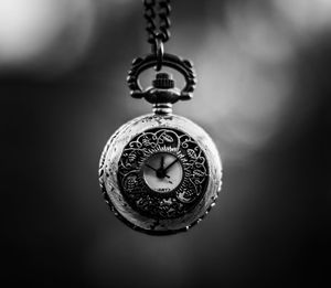 Close-up of pocket watch