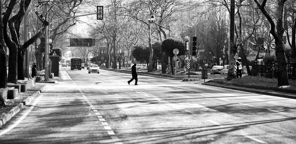 Road in city