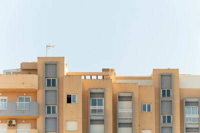 Low angle view of building against sky