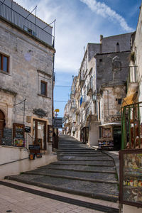 Street amidst buildings in city
