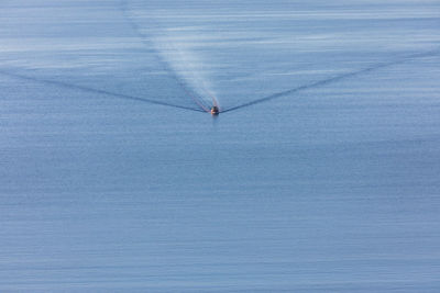 Aerial view of sea