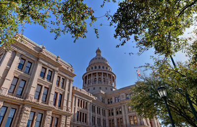 Low angle view of building against sky