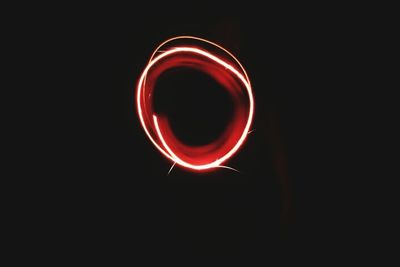 Close-up of coffee cup on black background