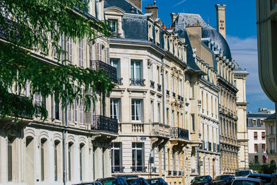 Street amidst buildings in city