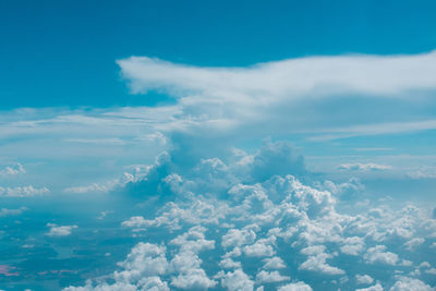 Low angle view of clouds in sky