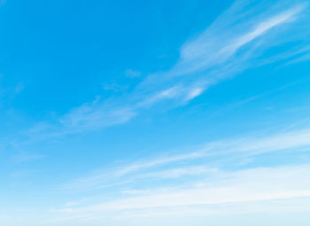 Low angle view of clouds in sky