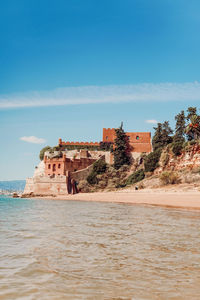 Buildings at waterfront