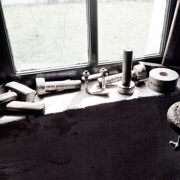 indoors, door, wall - building feature, metal, built structure, architecture, old, bathroom, wall, handle, no people, domestic bathroom, house, home interior, window, abandoned, still life, day, faucet, empty